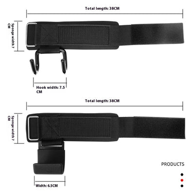 Fitness Grip Hook Wrist Pull-up Horizontal Bar